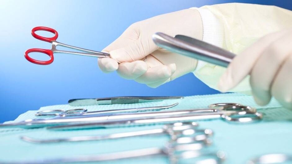 instrumente pentru operația de mărire a penisului